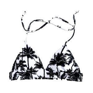 ❤️ VYB VIBE TROPICAL PALM TREE BIKINI TOP SIZE SMALL